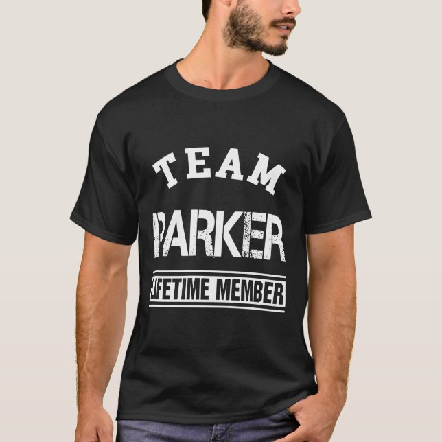 Camiseta Regalo de la Familia de Apellidos del Miembro Park (Anverso)