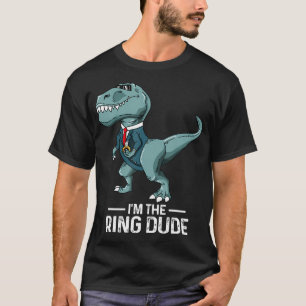 Camiseta Regalo de la fiesta de bodas de dinosaurios T-Rex