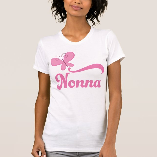 Camiseta Regalo de la mariposa de Nonna (Anverso)