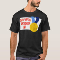 Regalo de la medalla de oro de Taekwondo Dad