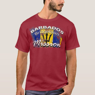 Camiseta Regalo de la misión de Barbados Bridgetown Mormon 