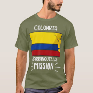 Camiseta Regalo de la misión de Barranquilla Mormon LDS