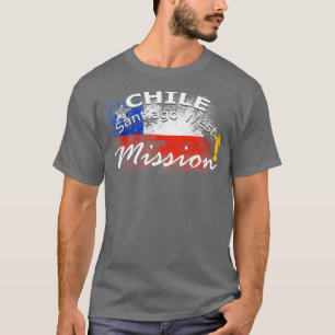 Camiseta Regalo de la misión de Chile Santiago Mormon West