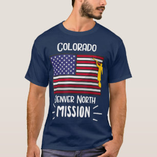 Camiseta Regalo de la misión LDS de Colorado Denver North M