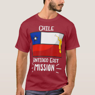 Camiseta Regalo de la misión LDS de Mormón Oriental en Chil
