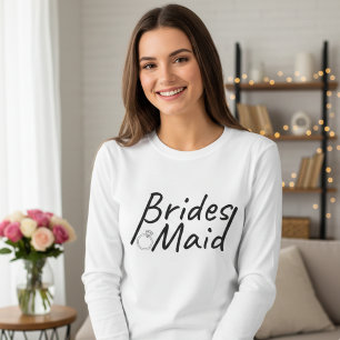 Camiseta Regalo de la Novia de Mamá Divertido Madre de la N