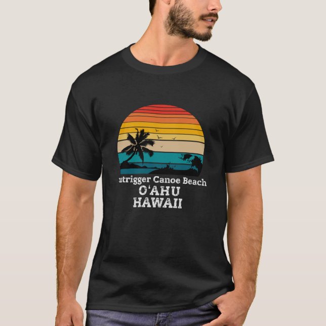 Camiseta Regalo de la playa de canoas de Ougatillo (Anverso)