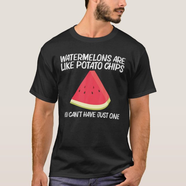 Camiseta Regalo De La sandía De Guay Para Hombres Fruta Del (Anverso)