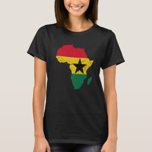 Camiseta Regalo de la silueta del continente africano de la