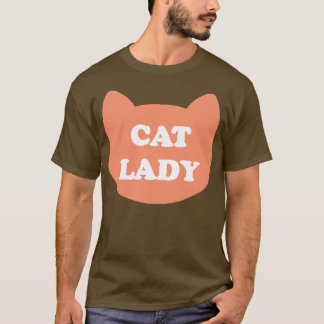 Camiseta Regalo de las Damas de Gato Dama Graciosa Gato Lov