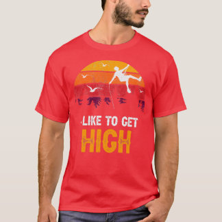 Camiseta Regalo de las montañas de escalada de roca retro v