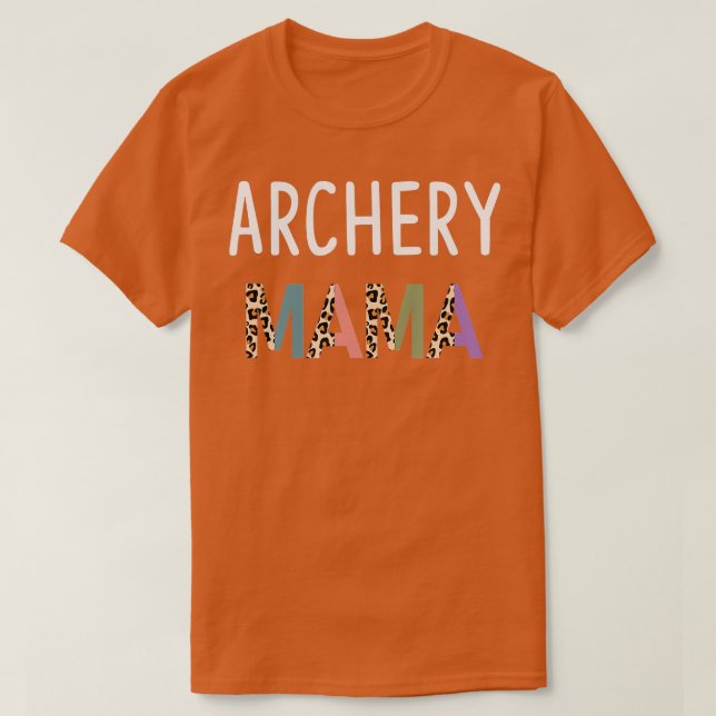 Camiseta Regalo de las mujeres de tiro con arco de mamás (Diseño del anverso)