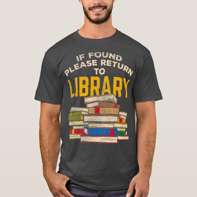 Camiseta Regalo de lectura divertida bibliotecaria (Anverso)