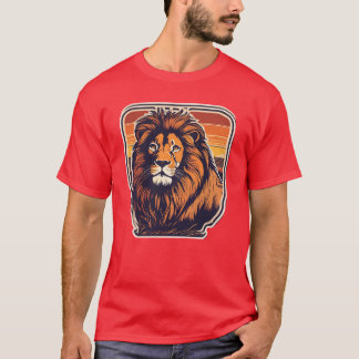 Camiseta Regalo de león safari de animales León