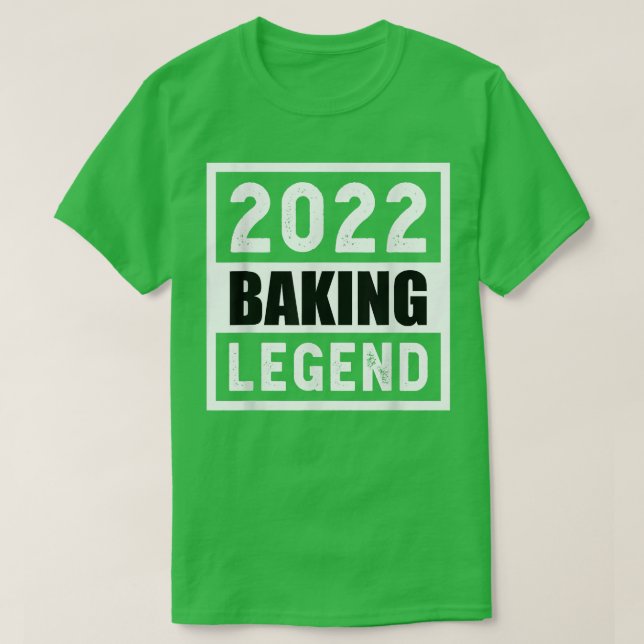 Camiseta Regalo de Leyenda de Baking 2022 (Diseño del anverso)