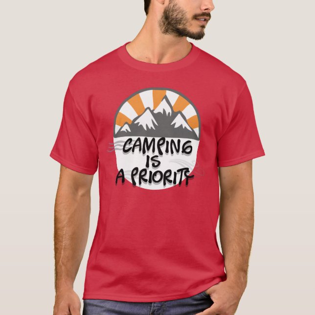 Camiseta Regalo de Leyenda de Camping Desde Siempre (Anverso)