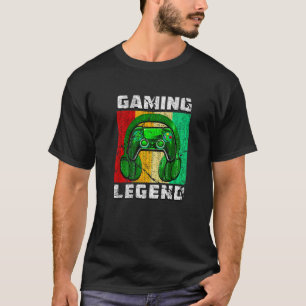 Camiseta Regalo de leyenda de juegos de PC hijo hermano vid