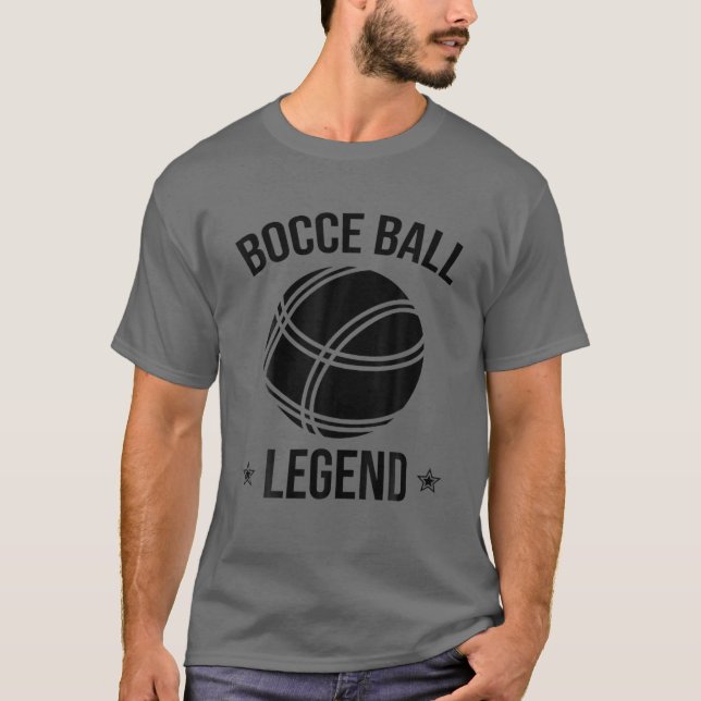 Camiseta Regalo de Leyenda de la bola de Guay Bocce | Funny (Anverso)