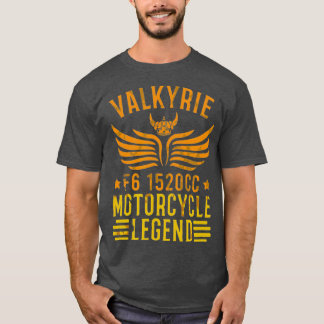 Camiseta Regalo de Leyenda de Motocicleta de Valkyrie F6 de