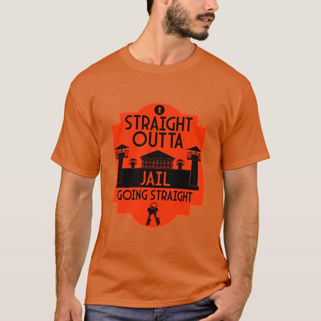 Camiseta Regalo De Liberación De Prisiones Fuera De La Cárc (Anverso)