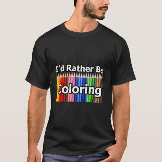 Camiseta Regalo de libro de colorear para adultos que prefi