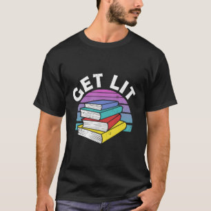 Camiseta Regalo de libros Obtén un libro de regalo literari