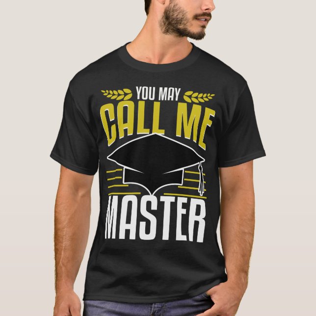 Camiseta Regalo de licenciatura me llama gracioso (Anverso)