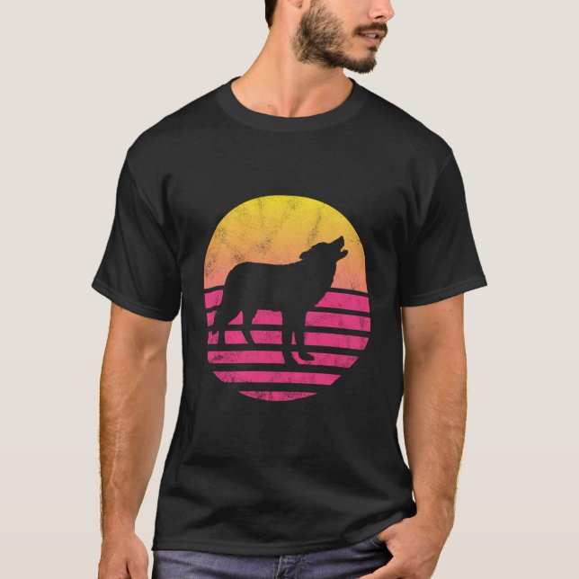 Camiseta Regalo de lobo clásico (Anverso)