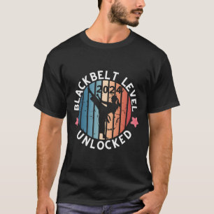 Camiseta Regalo de logro para mujeres de Black Belt