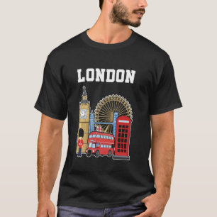 Camiseta Regalo de Londres Hombres Mujeres Londoner Hooliga