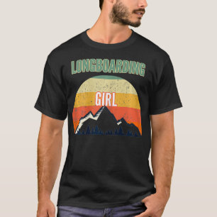 Camiseta Regalo de Longboard para Mujeres, Hombre de Longbo