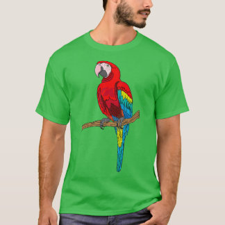 Camiseta Regalo de loro marino colorido