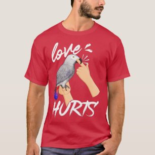 Camiseta Regalo de loros Lover Lover Hurts Parrot Gift Parr
