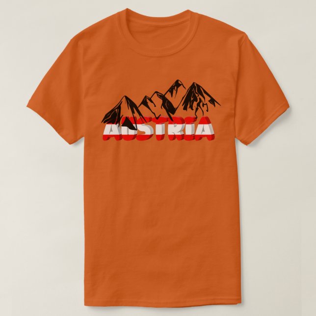 Camiseta Regalo de los Alpes de Escalada de vacaciones en A (Diseño del anverso)