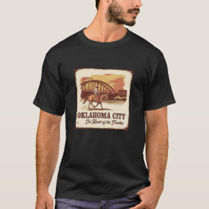Camiseta Regalo de los amantes de la ciudad de Oklahoma