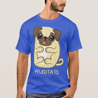 Camiseta Regalo de los amantes de la patata Pugtato Pug