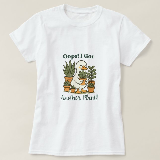 Camiseta Regalo de los amantes de la planta - Tee de humor  (Diseño del anverso)