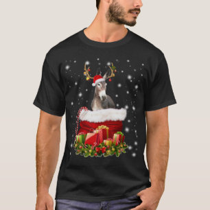 Camiseta Regalo de los amantes de los burros Feliz Navidad