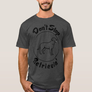 Camiseta Regalo de los amantes de los perros de la recupera