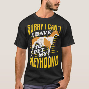 Camiseta Regalo de los amantes del perro de Greyhound