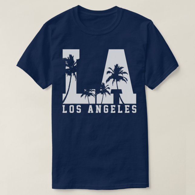 Camiseta Regalo de Los Ángeles LA California (1) (Diseño del anverso)