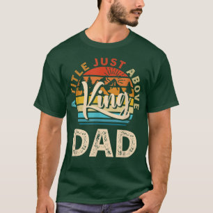Camiseta Regalo De Los Hombres Para El Día Del Padre Un Tít