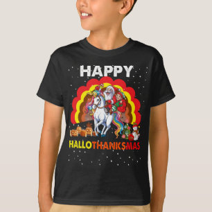 Camiseta Regalo de los Navidades de Hallothanksintere Elf S
