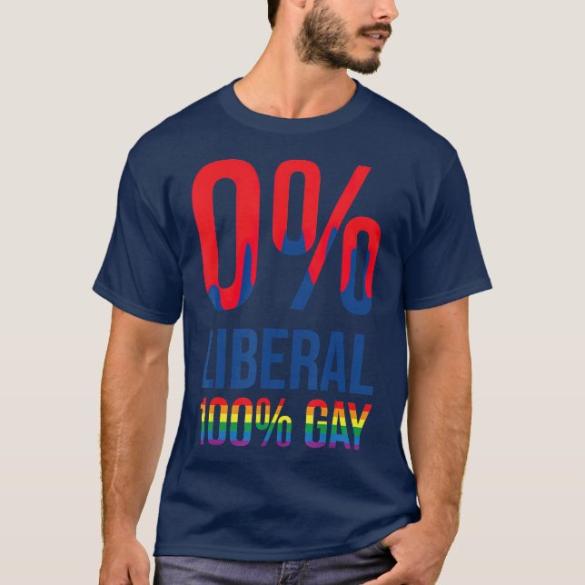 Camiseta Regalo de los republicanos pro Guay gay anti-liber (Anverso)