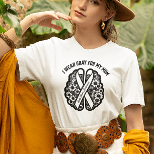 Camiseta Regalo de los tumores cerebrales para supervivient