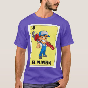 Camiseta Regalo de lotería de plomo español Lotería mexican