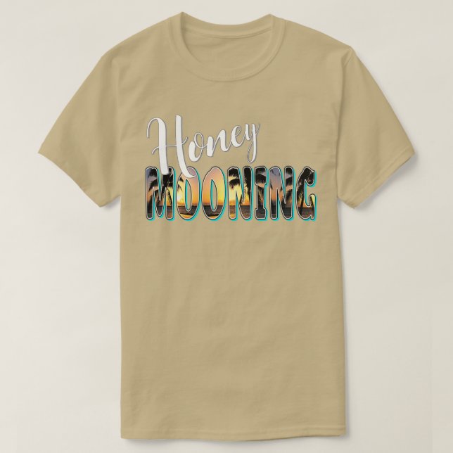 Camiseta Regalo de luna de miel para novios sólo M (Diseño del anverso)