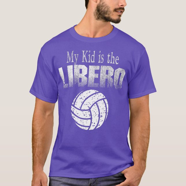 Camiseta Regalo de mamá de Libero de voleibol (Anverso)