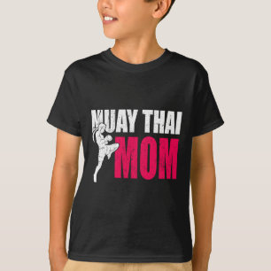 Camiseta Regalo de mamá de Muay Thai para mujeres boxeo kic