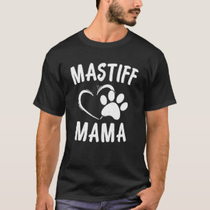 Camiseta Regalo de Mamá del Mastín Inglés Ropa para Amantes